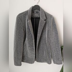 Icone by Simons Silver/Black metallic blazer - size 10